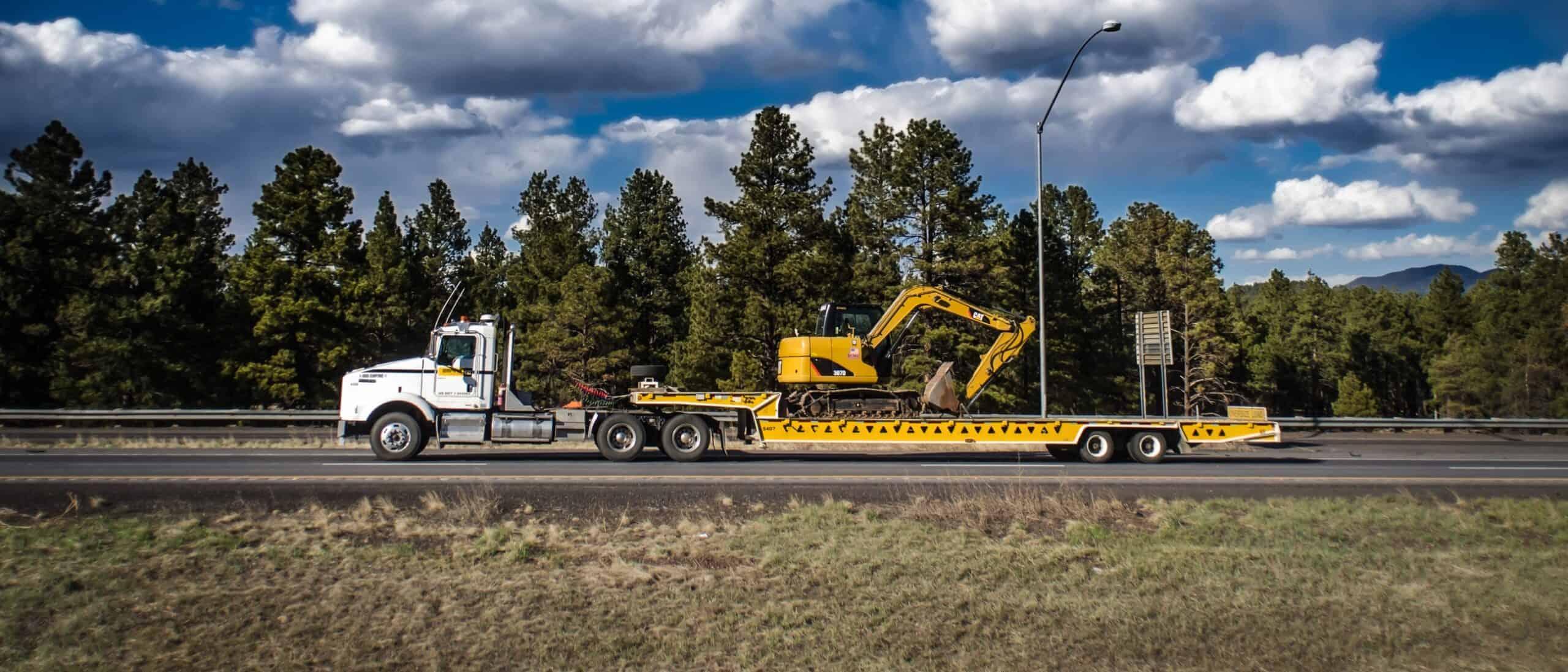 Specialized Heavy Equipment Hauling Across Colorado